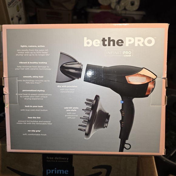 InfinitiPro Conair Pro Hair Dryer - Picture 2 of 4